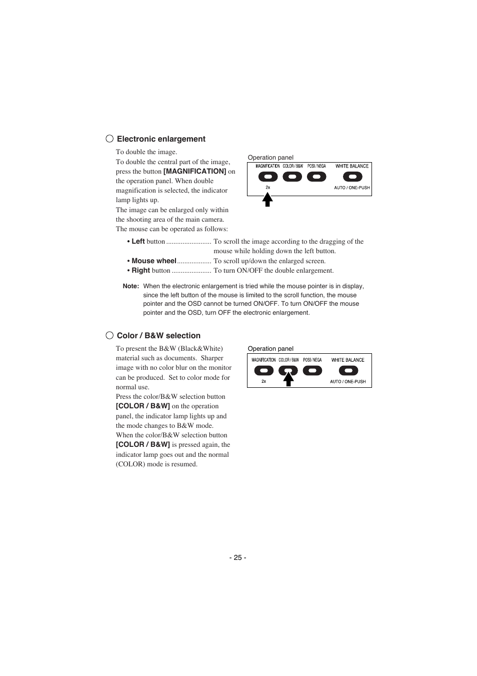 Elmo HV-8000SX User Manual | Page 26 / 56