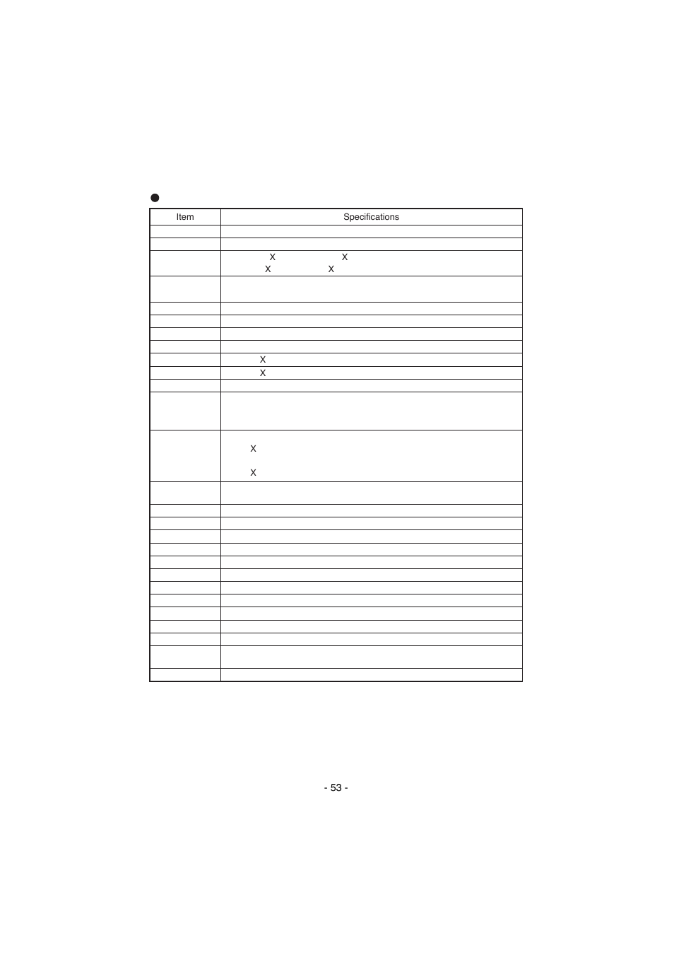 Elmo HV-8000SX User Manual | Page 54 / 56