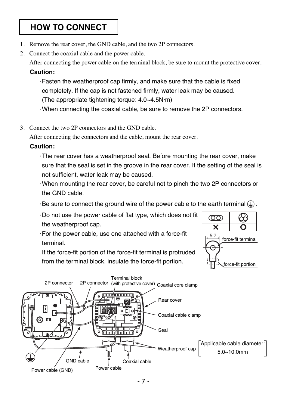 How to connect | Elmo QNW4000 User Manual | Page 8 / 16