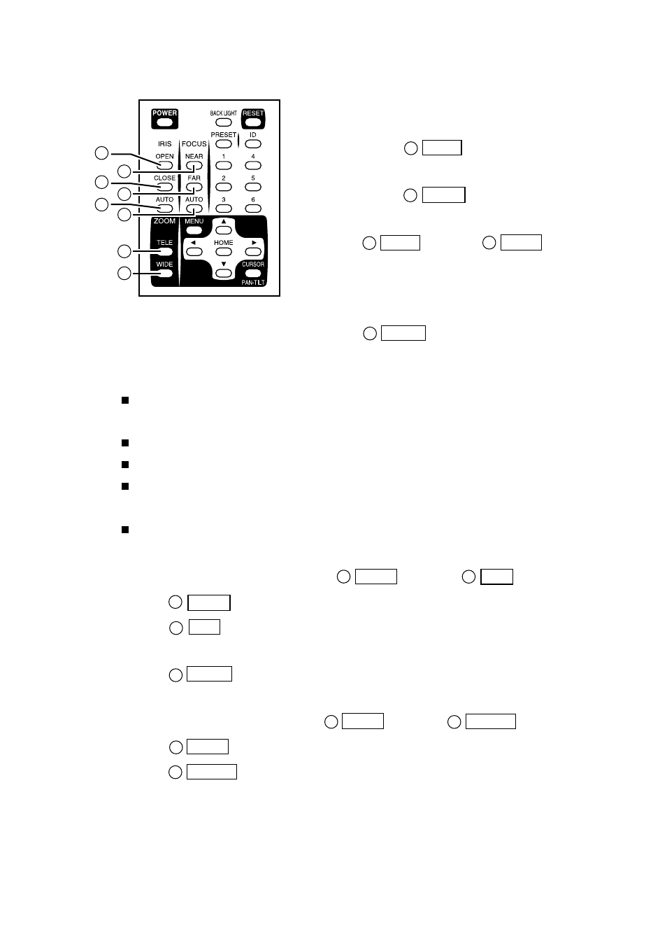 4] lens operation | Elmo PTC-200C User Manual | Page 17 / 33