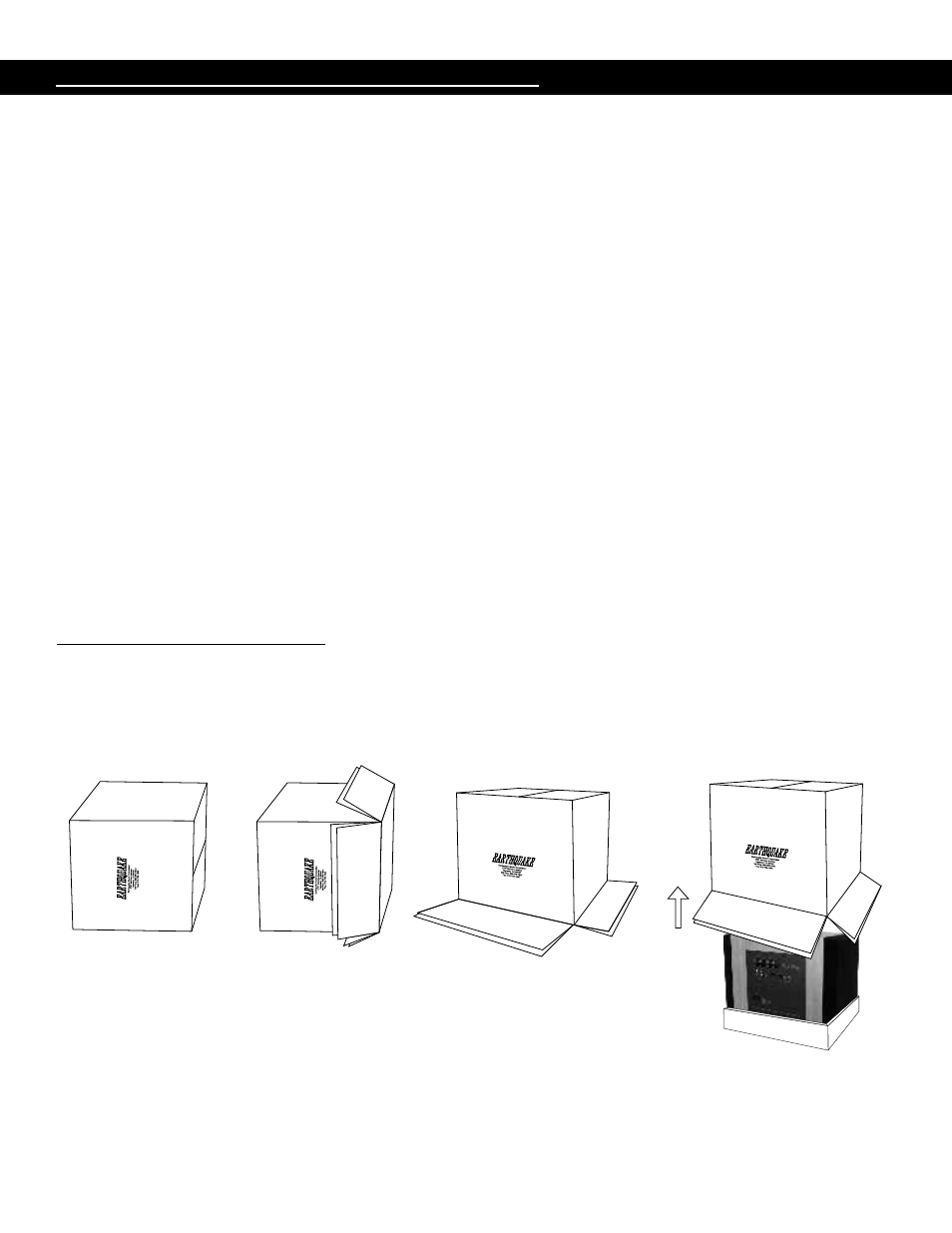 Safe & proper handling of your supernova, Unpacking your supernova | Earthquake Sound SuperNova MKV User Manual | Page 3 / 16