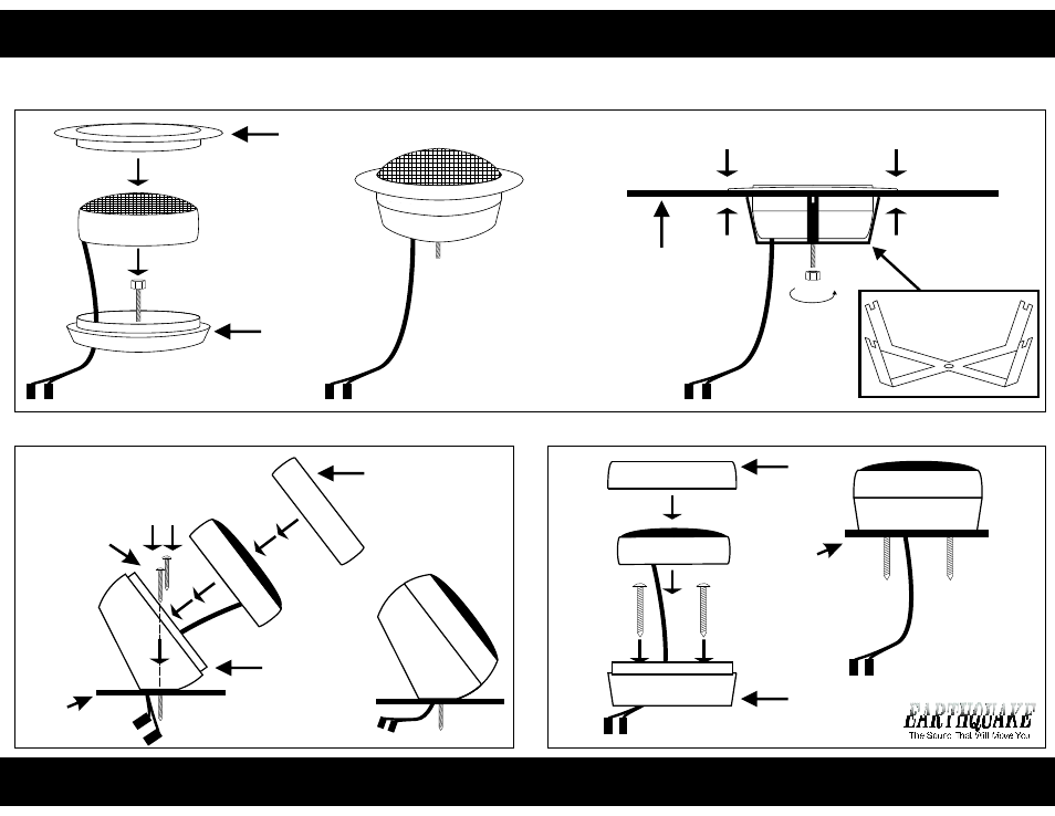Earthquake Sound TW-25S User Manual | 1 page