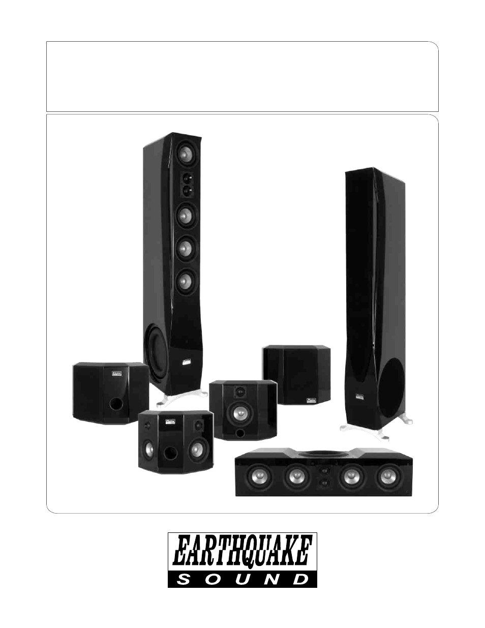 Earthquake Sound Platine Noiree User Manual | 8 pages