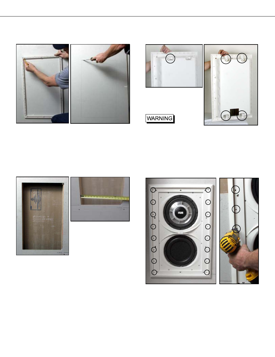 Installing your thor, Assembling the custom grille | EarthQuake THOR IW-SUB10 User Manual | Page 8 / 12