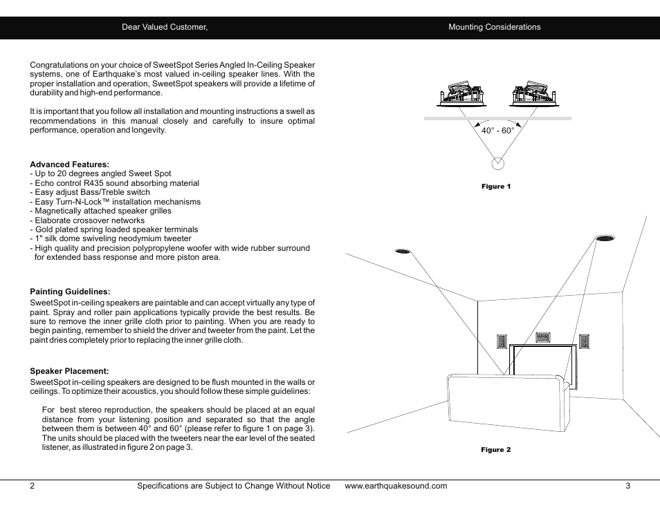 EarthQuake SS-82W User Manual | Page 2 / 4