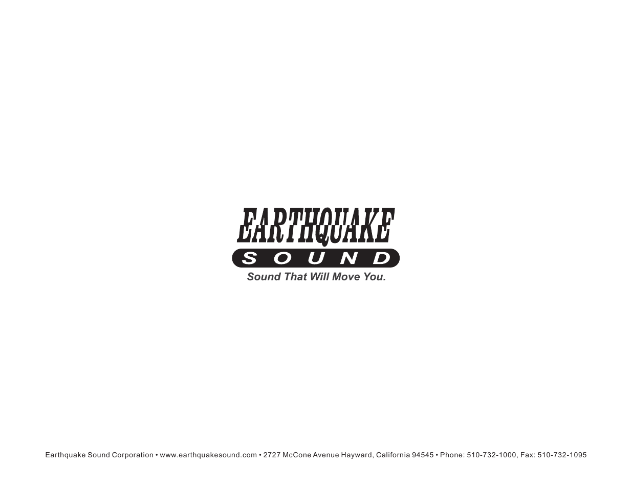 EarthQuake IQ-600R User Manual | Page 12 / 12