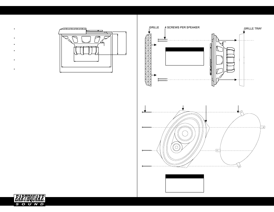 EarthQuake T-693X User Manual | 1 page