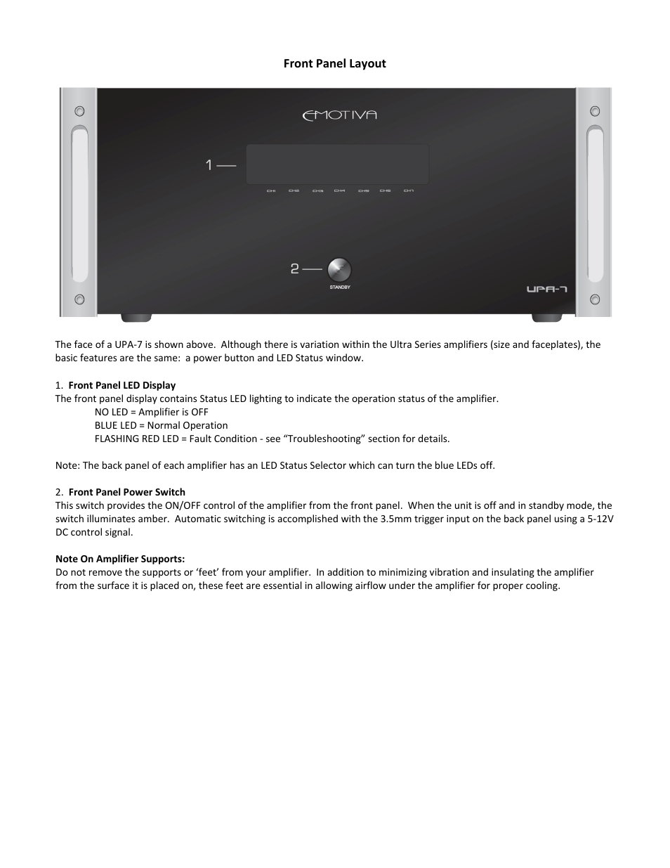 Emotiva UPA-1 User Manual | Page 12 / 36