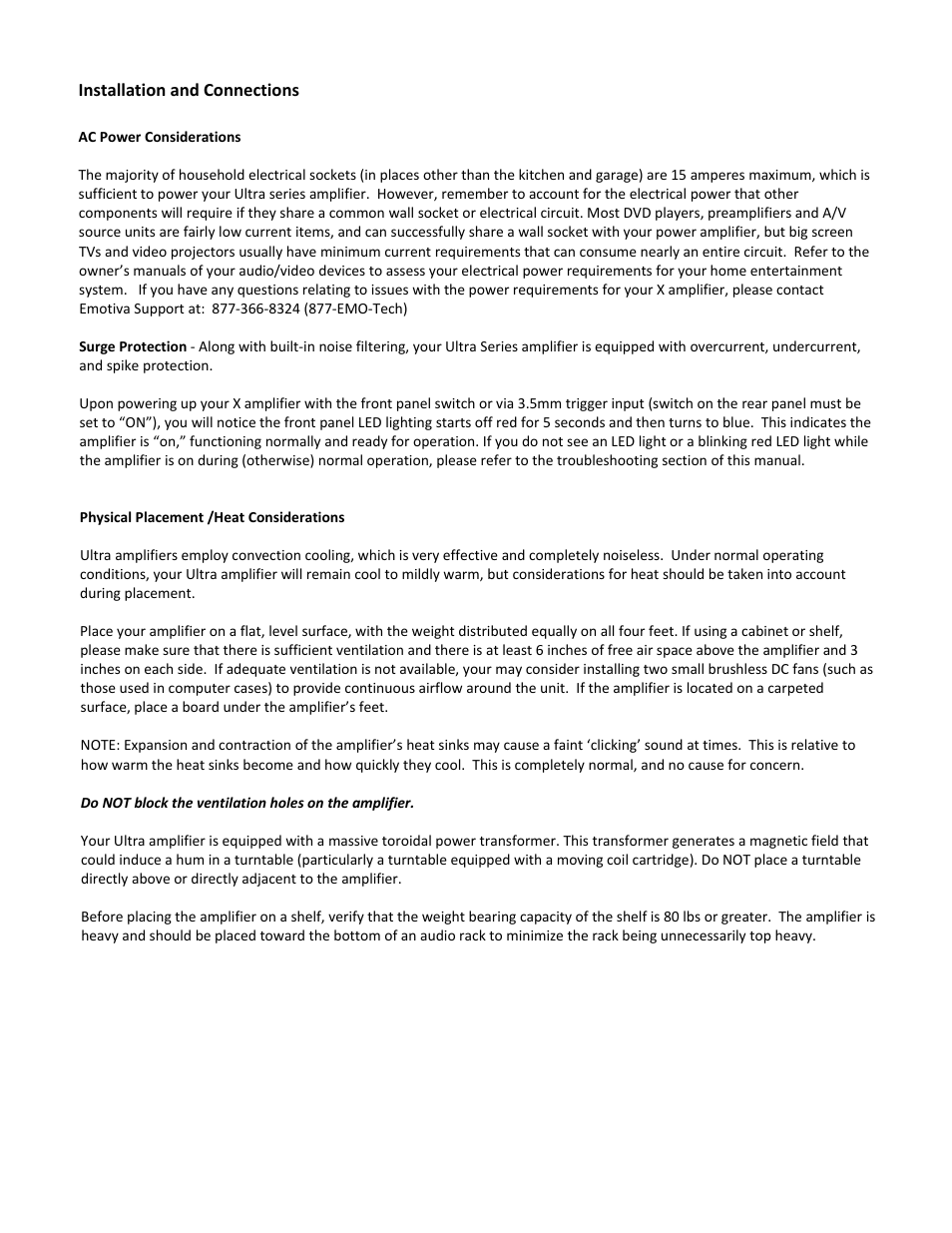 Emotiva UPA-1 User Manual | Page 21 / 36