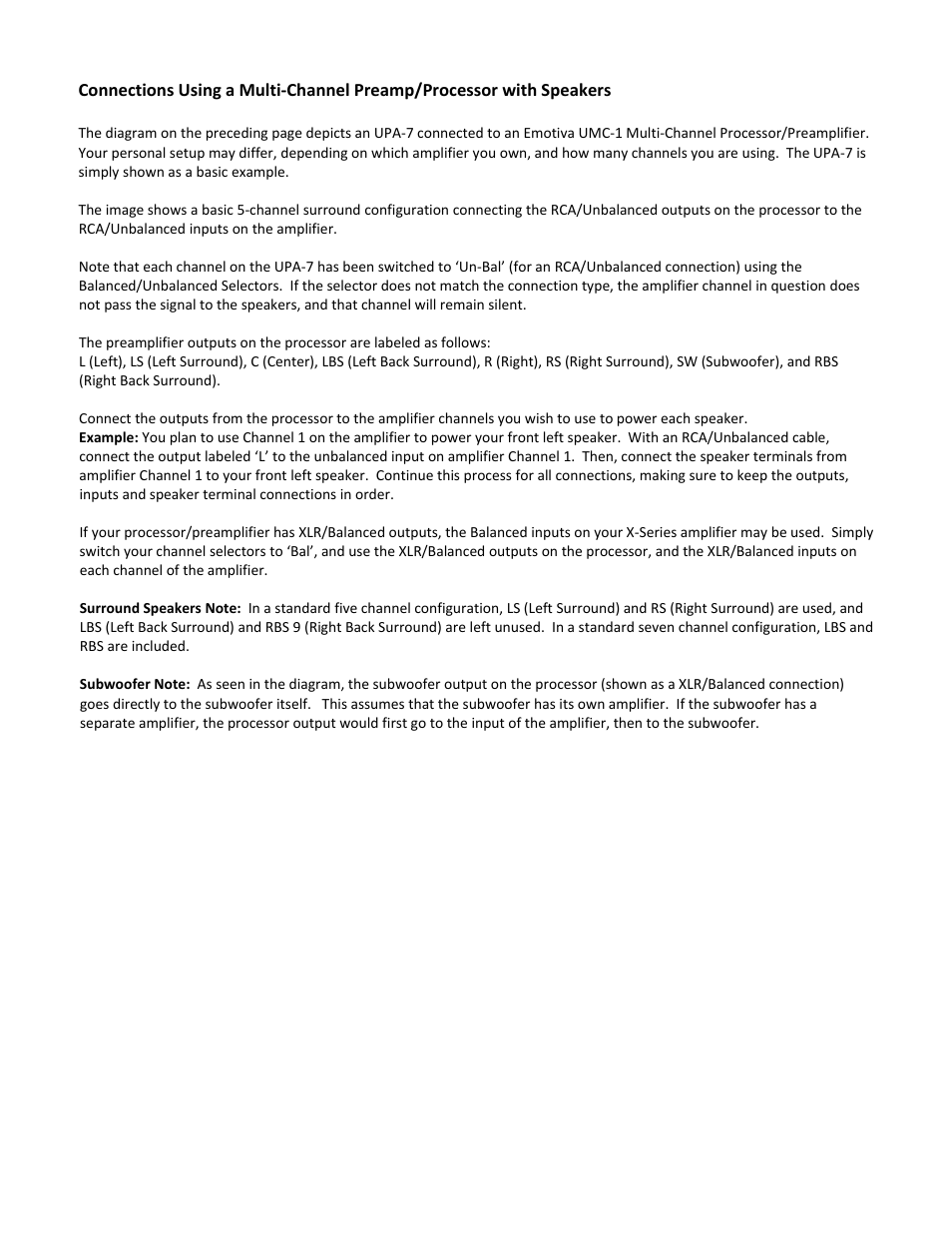 Emotiva UPA-1 User Manual | Page 24 / 36