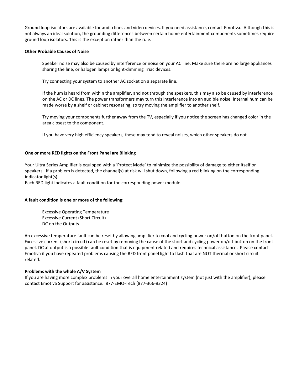 Emotiva UPA-1 User Manual | Page 29 / 36