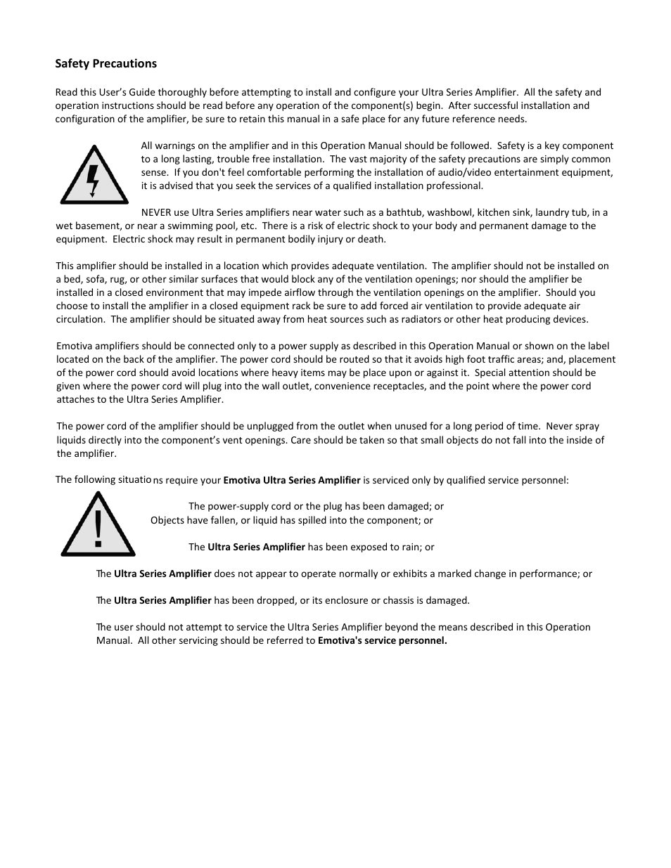 Emotiva UPA-1 User Manual | Page 5 / 36