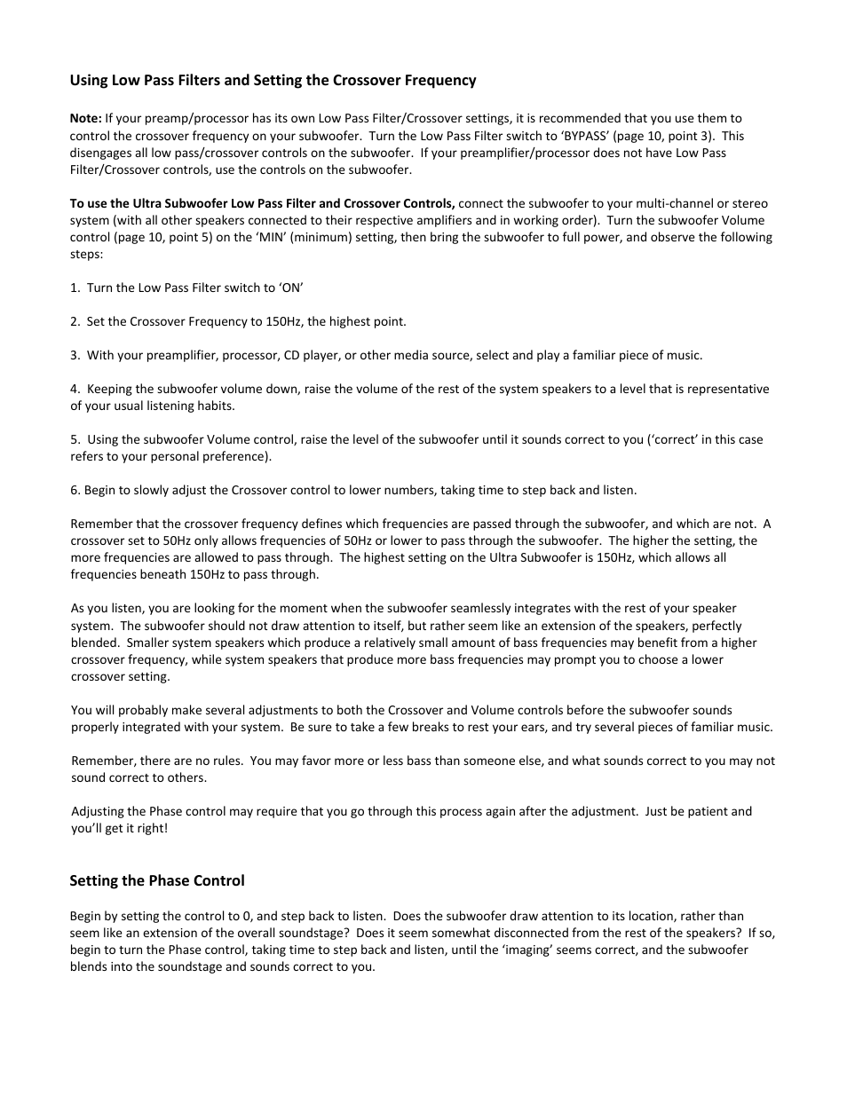 Emotiva 10 User Manual | Page 16 / 21