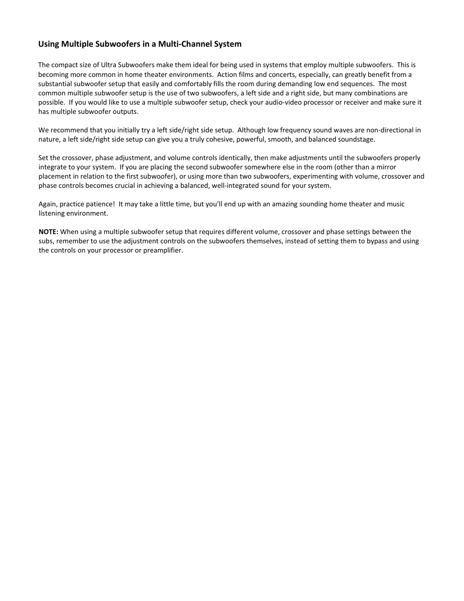 Emotiva 10 User Manual | Page 17 / 21