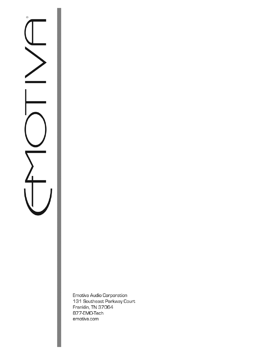 Emotiva UPA-7 User Manual | Page 27 / 27