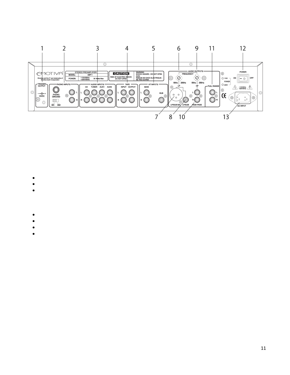 Emotiva USP-1 User Manual | Page 11 / 26