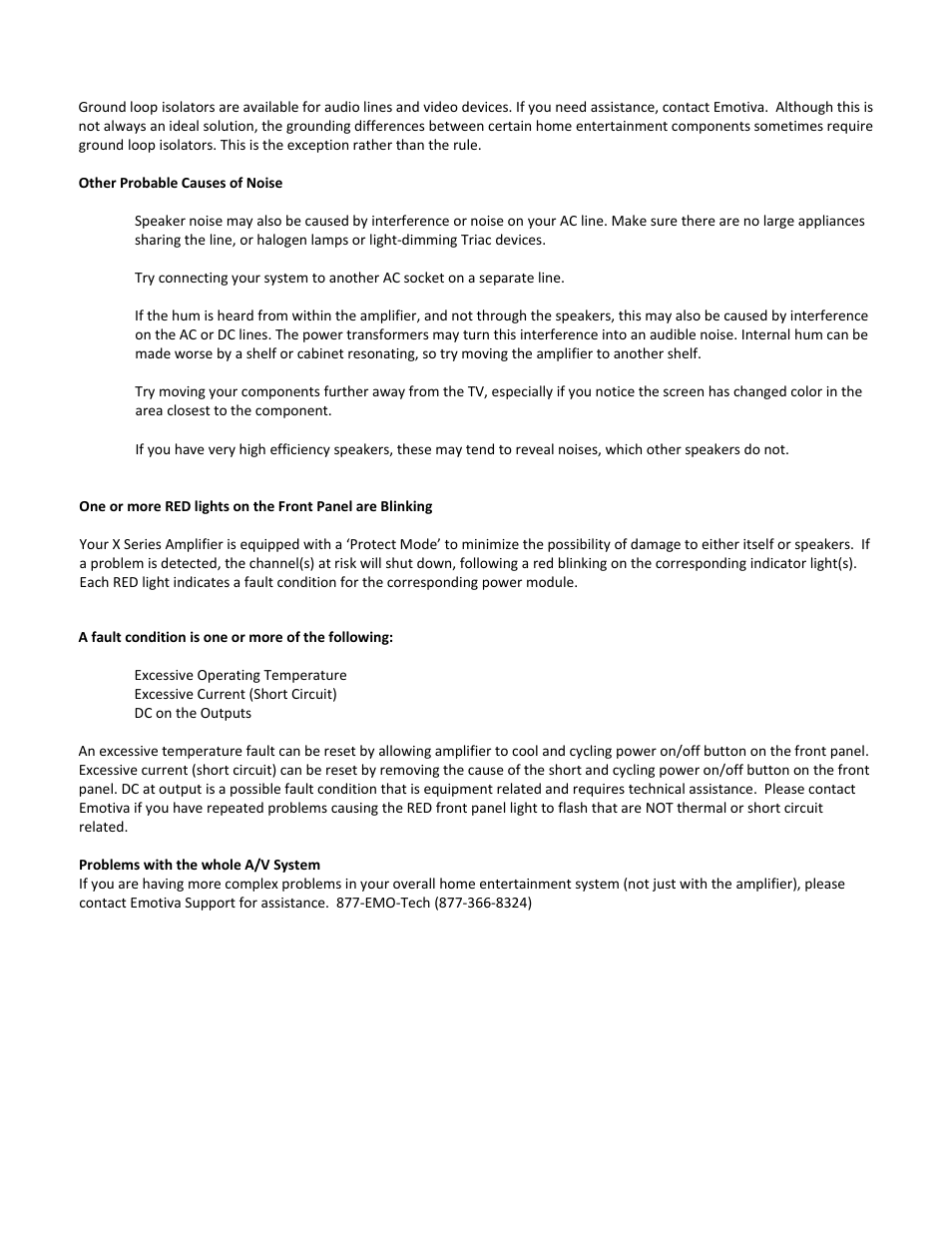 Emotiva XPA-1 User Manual | Page 30 / 37