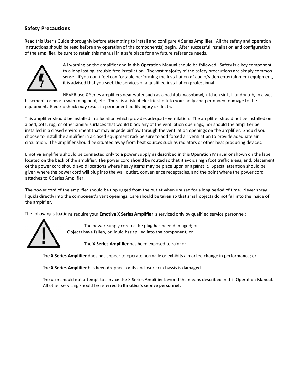 Emotiva XPA-1 User Manual | Page 5 / 37