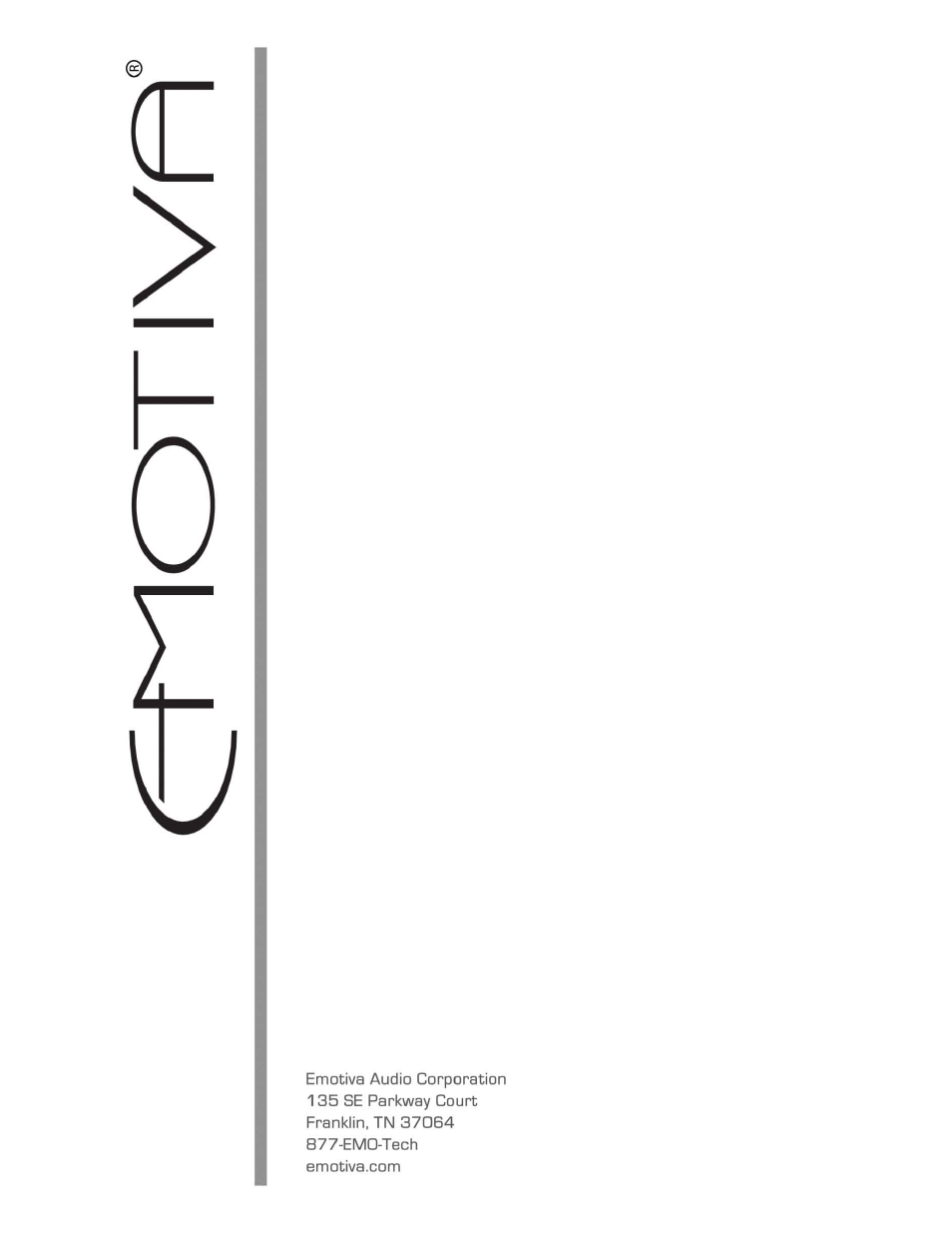 Emotiva DIFFERENTIAL REFERENCE XDA-1 User Manual | Page 22 / 22