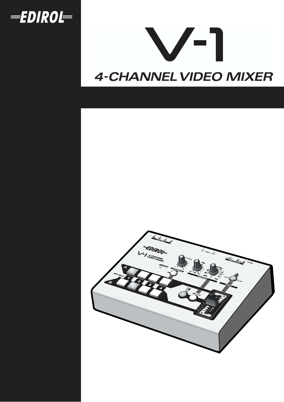 Edirol V1 video mixer User Manual | 32 pages