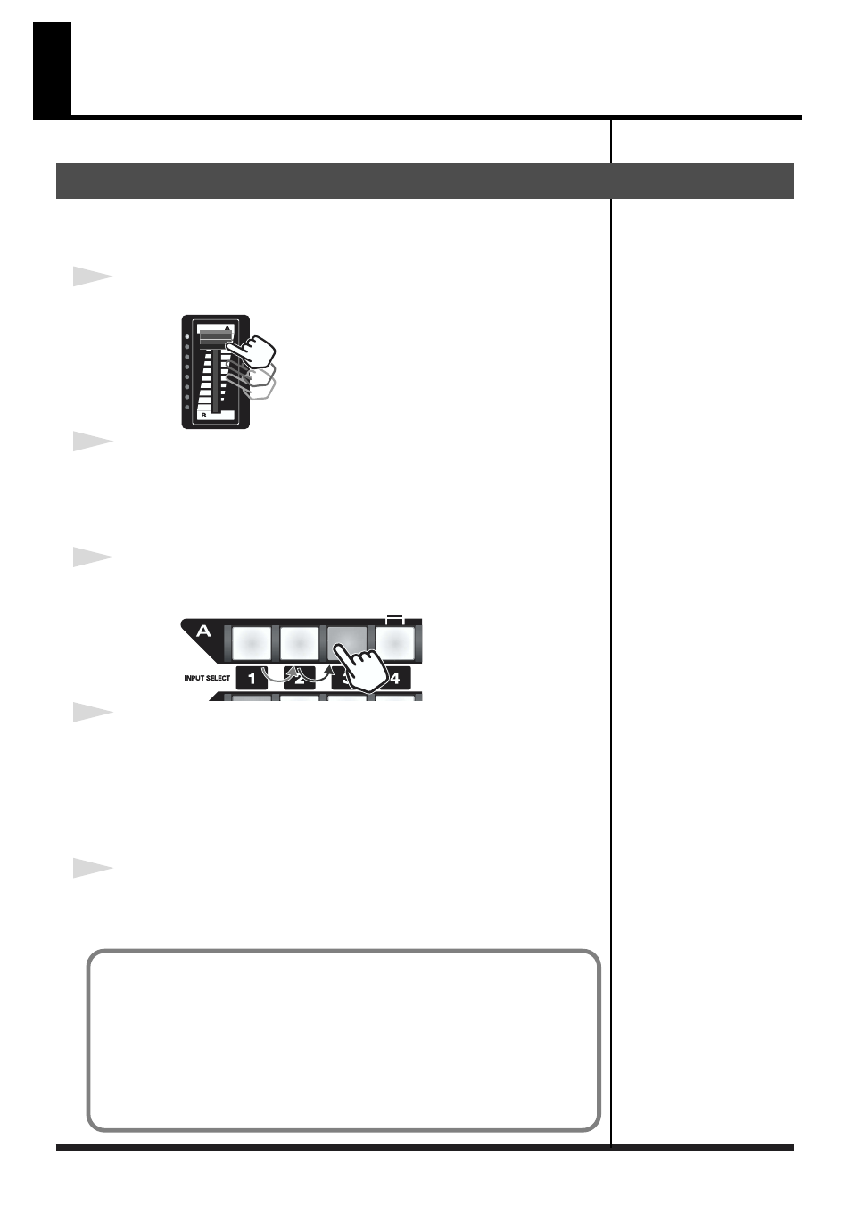 Checking the inputs and outputs, Checking the final output | Edirol V1 video mixer User Manual | Page 15 / 32