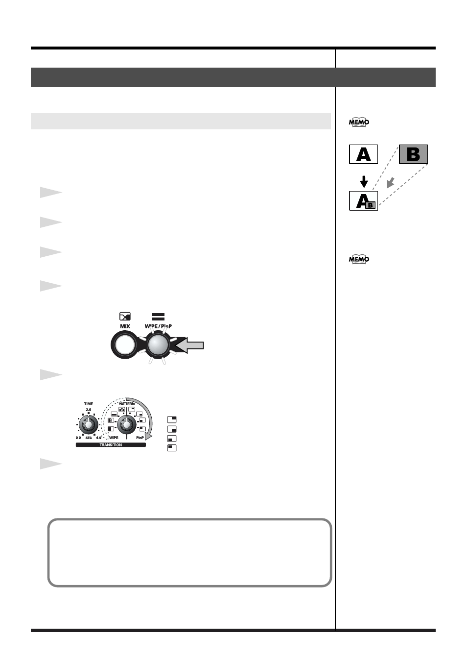 Using compositing effects | Edirol V1 video mixer User Manual | Page 19 / 32