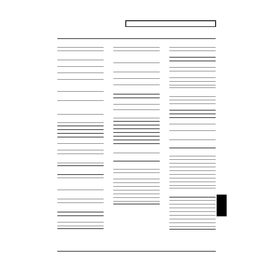 Instrument list (gs mode), P. 101), Piano | Chromatic percussion, Organ, Guitar, Bass, Strings / orchestra, Ensemble, Brass | Edirol SD-80 User Manual | Page 101 / 132