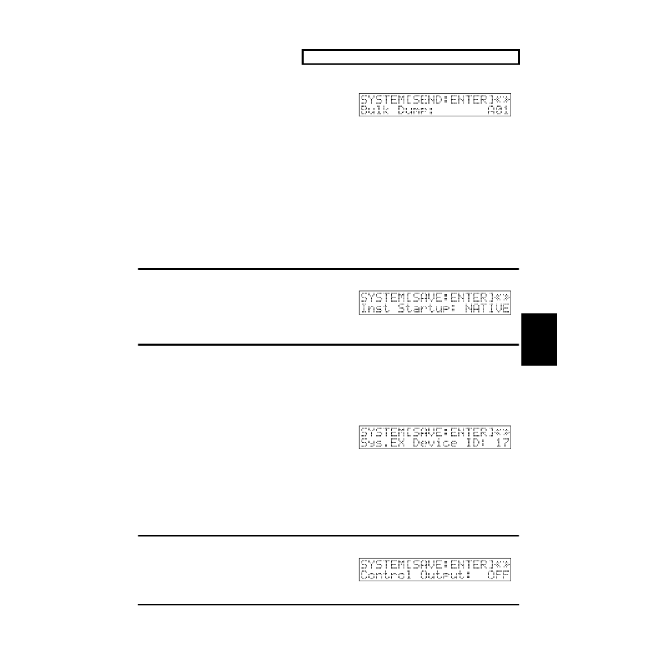 Specifying the start-up sound generator mode, Setting the device id number | Edirol SD-80 User Manual | Page 51 / 132