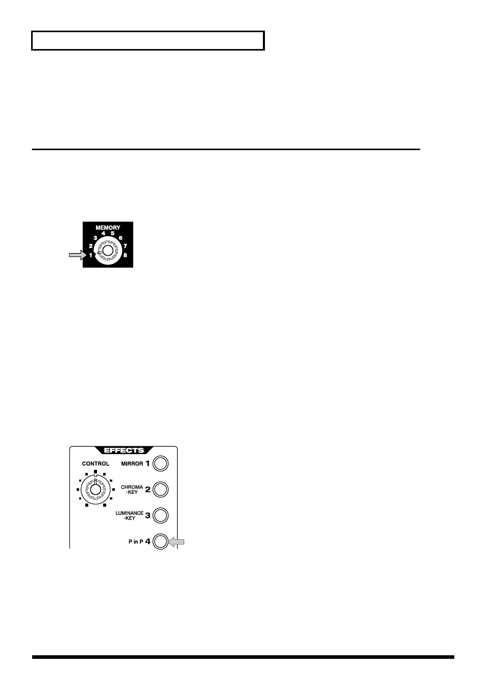 Compositing two images, Using picture in picture to composite images | Edirol V-4 User Manual | Page 26 / 100