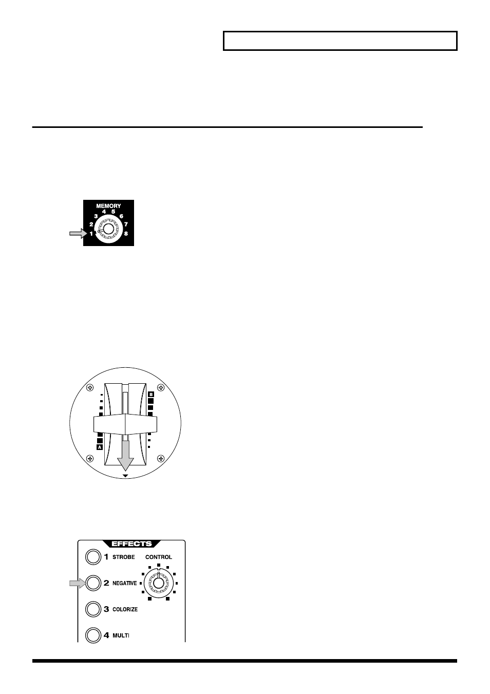 Changing the color of the image, Applying the negative effect | Edirol V-4 User Manual | Page 31 / 100