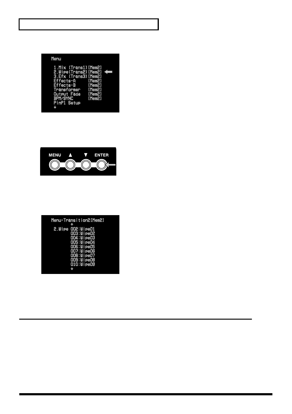 Changing the assignment of the efx button (efx) | Edirol V-4 User Manual | Page 44 / 100