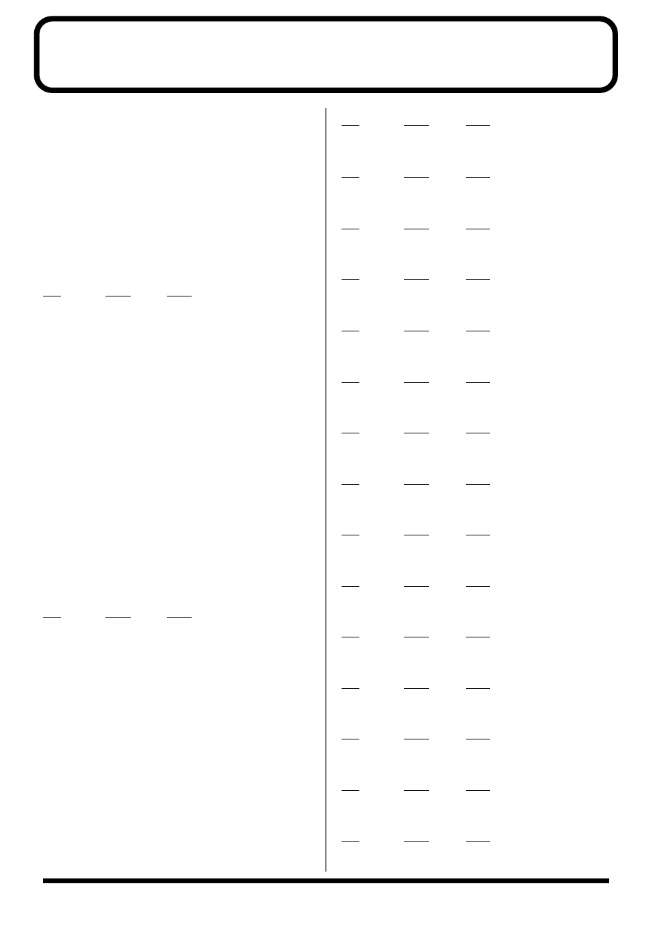 Midi implementation, Midi messages received at midi in, Channel voice messages | Control change | Edirol V-4 User Manual | Page 89 / 100