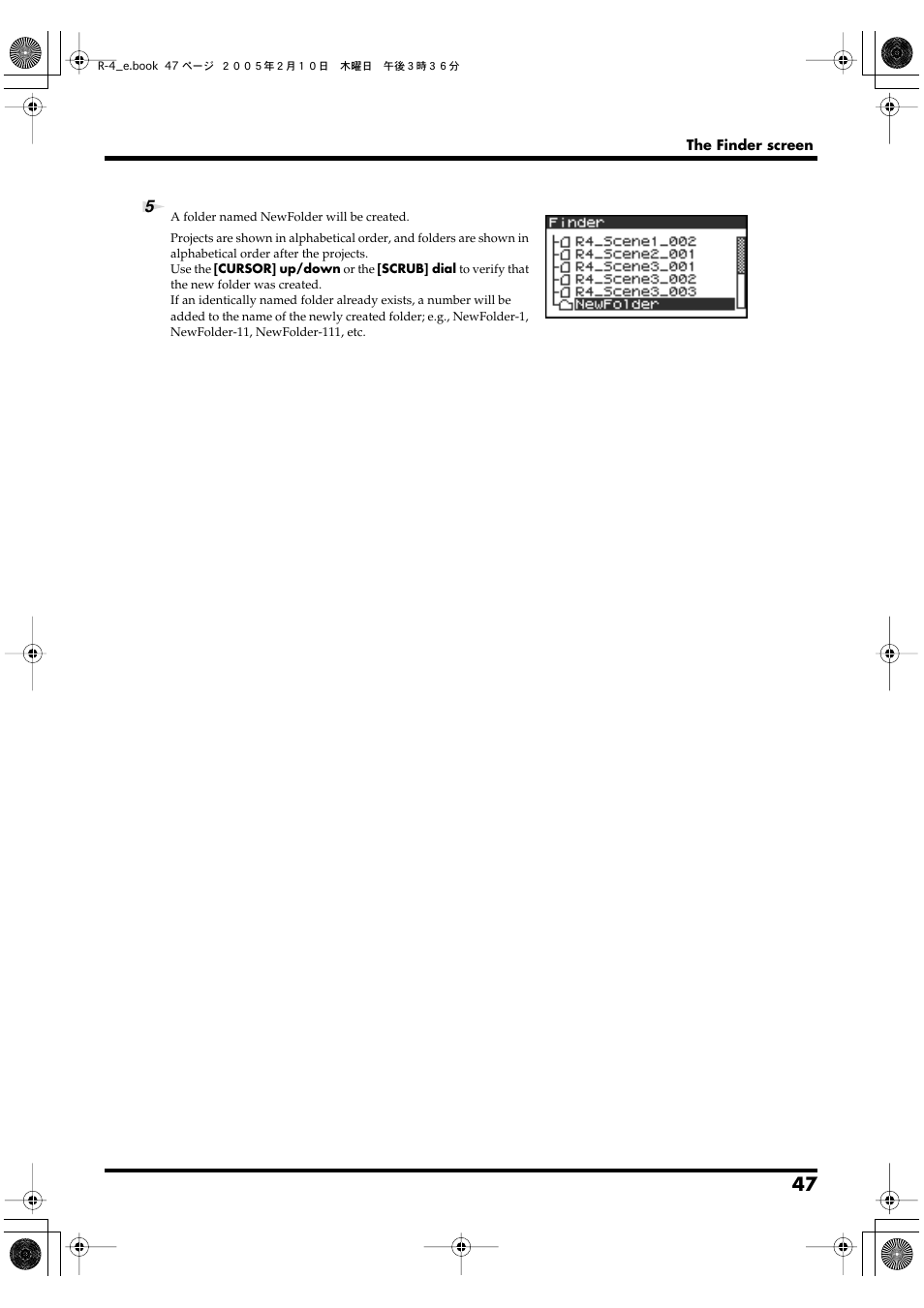 Edirol R-4 User Manual | Page 47 / 116