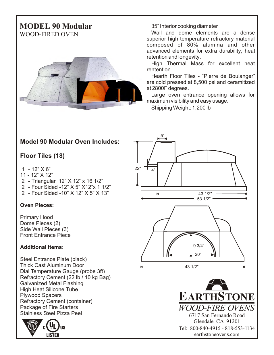 EarthStone 90 User Manual | 2 pages