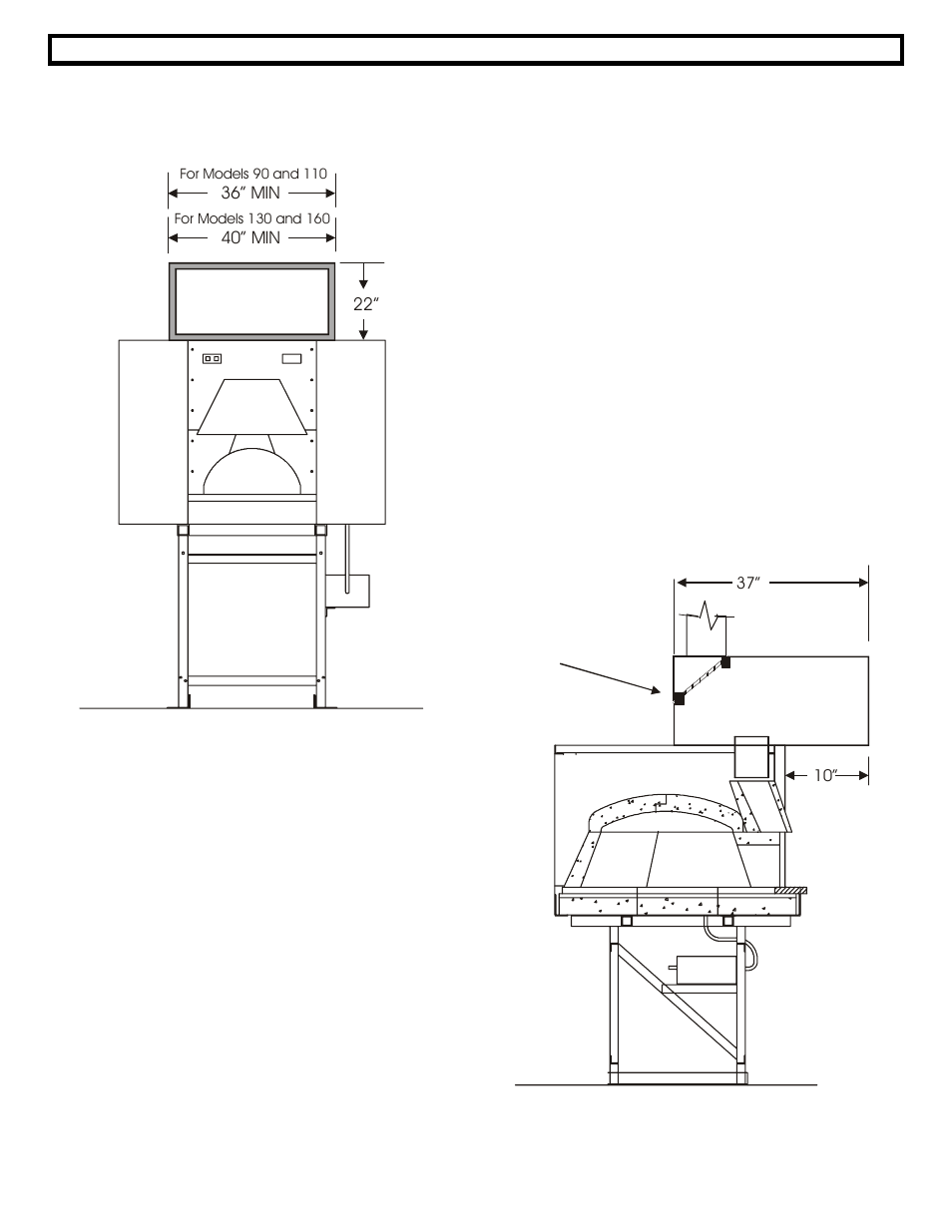 Type-i exhaust hood installed per nfpa 96 | EarthStone woofire oven User Manual | Page 17 / 21