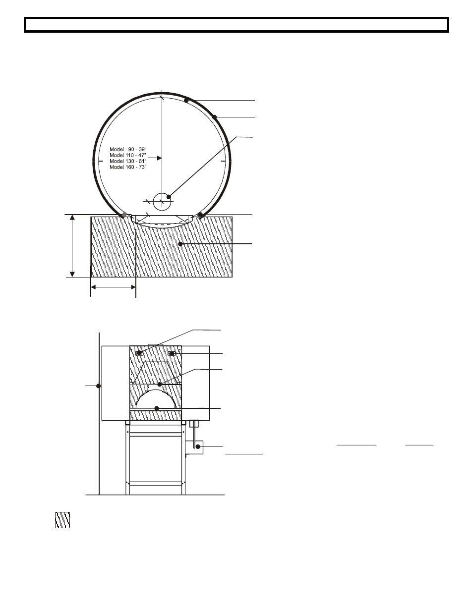 Clearance information for facades | EarthStone woofire oven User Manual | Page 18 / 21