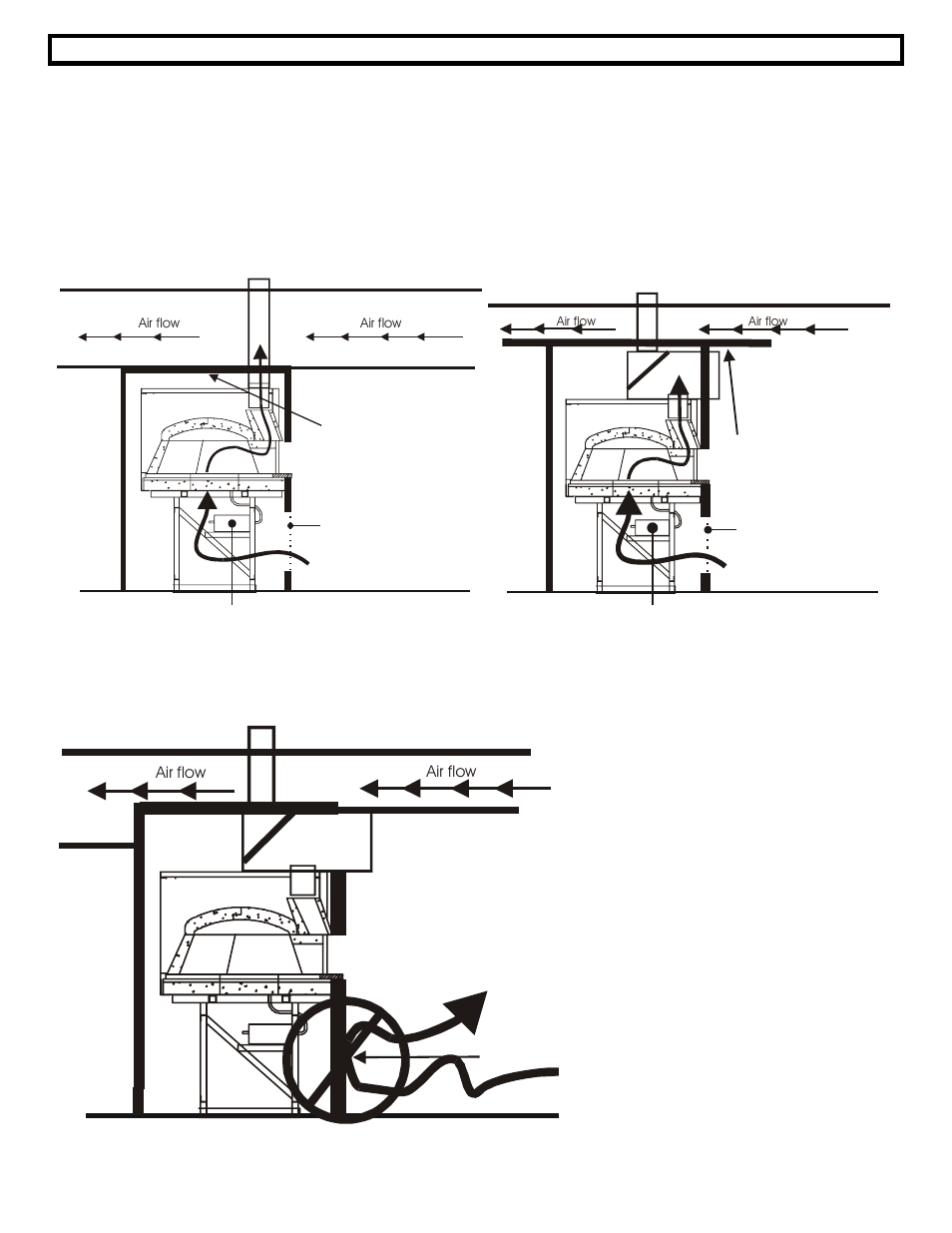 Important: please read, Proper installation, Air flow blocked air intake | EarthStone woofire oven User Manual | Page 19 / 21