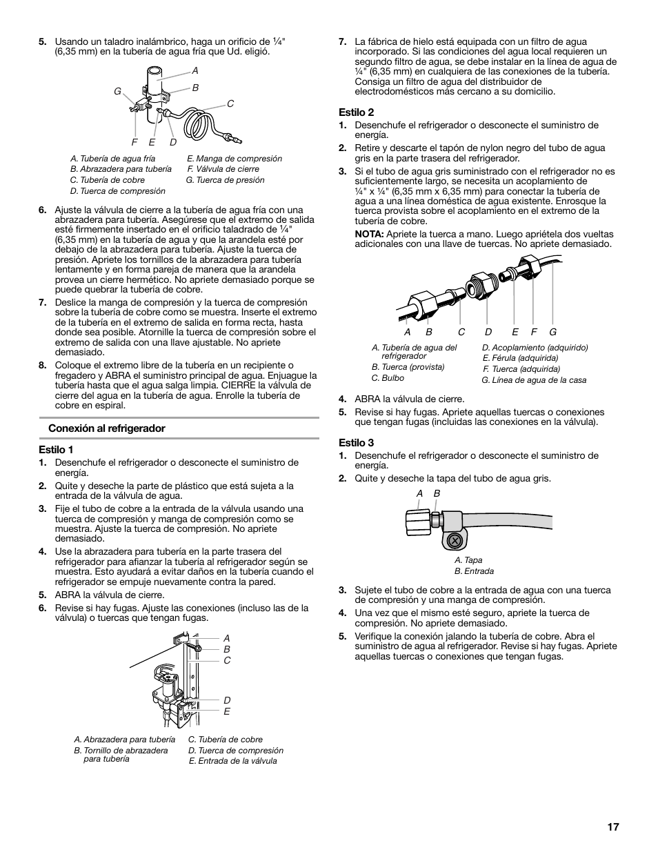 Estate W10316633A User Manual | Page 17 / 40