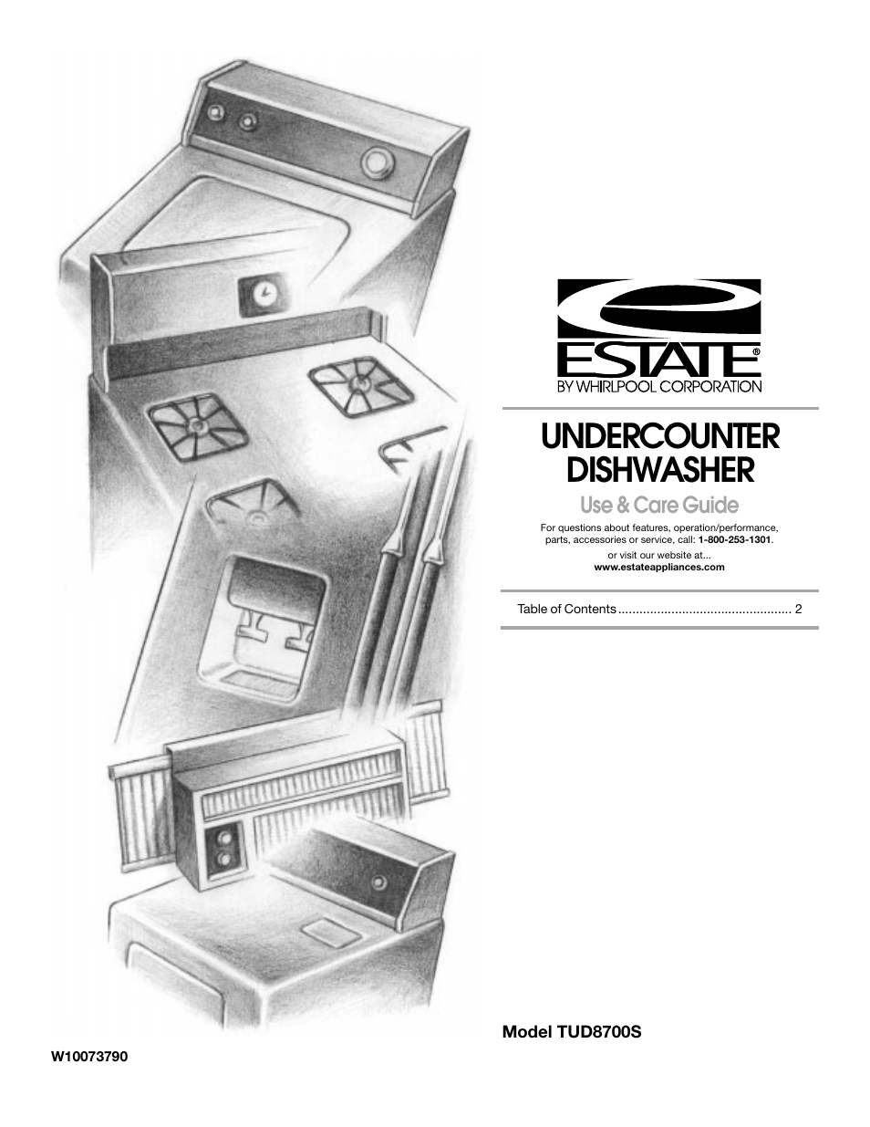 Estate TUD8700S User Manual | 20 pages