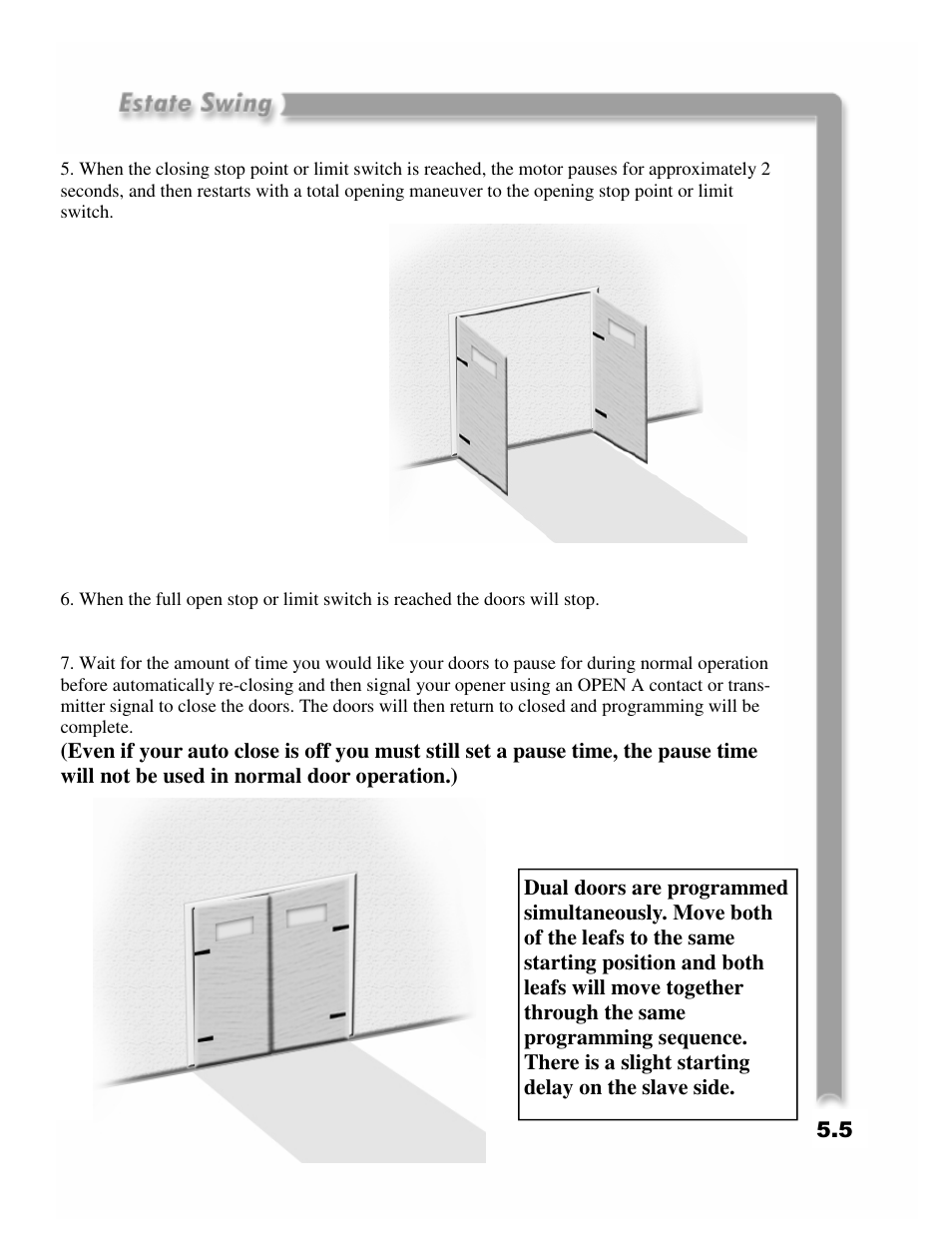 Estate Swing E-SC 1600 User Manual | Page 25 / 32