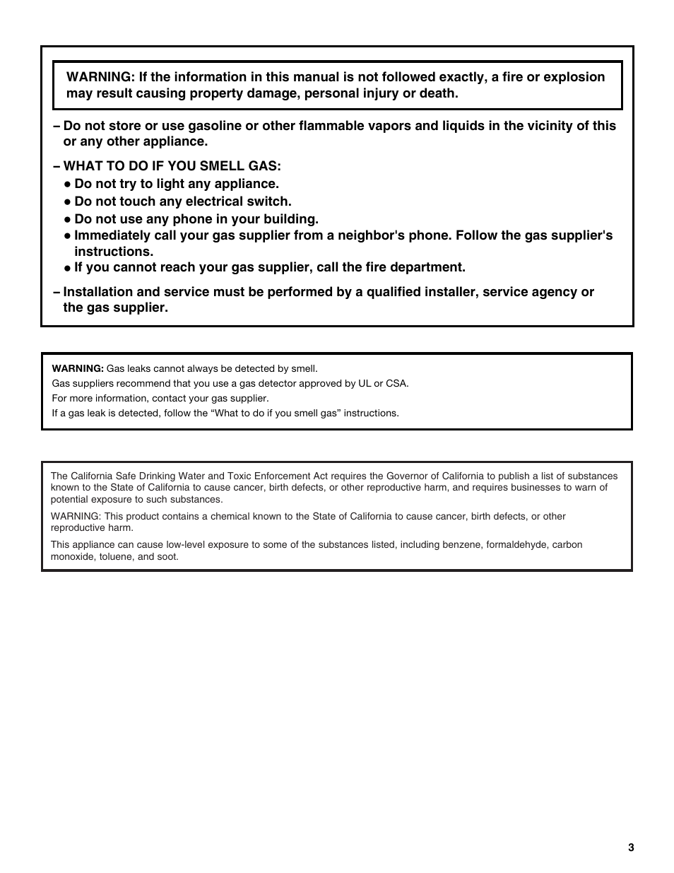 Estate W10173325A User Manual | Page 3 / 28