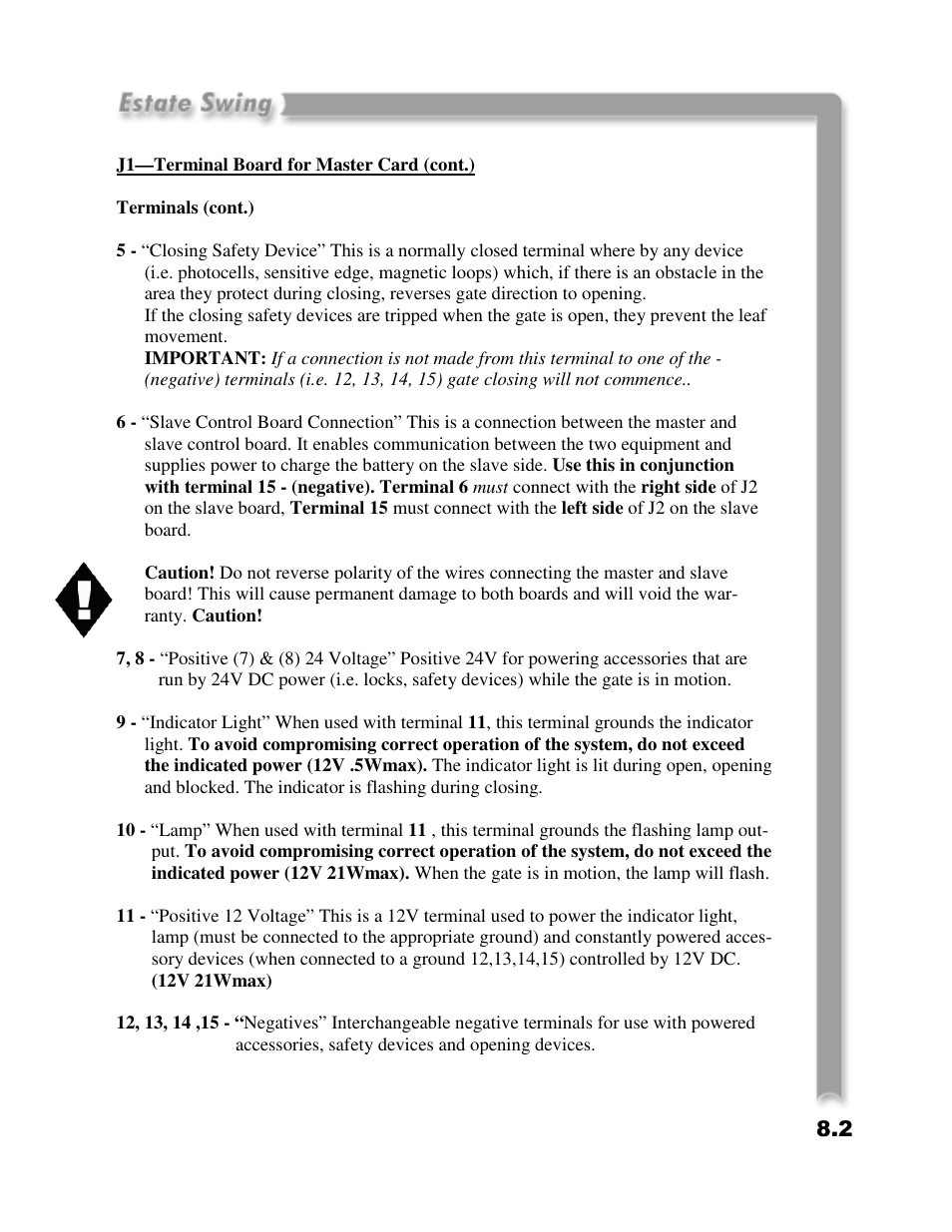 Estate E-SC 1102 User Manual | Page 35 / 38