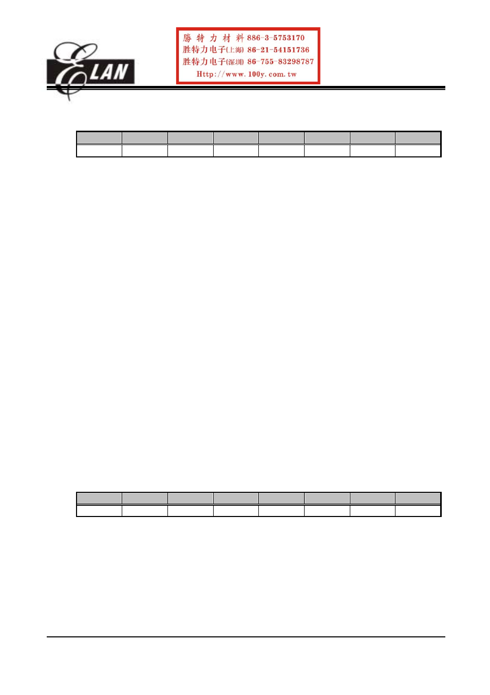 ELANsat Tech OTP ROM EM78P156N User Manual | Page 11 / 57