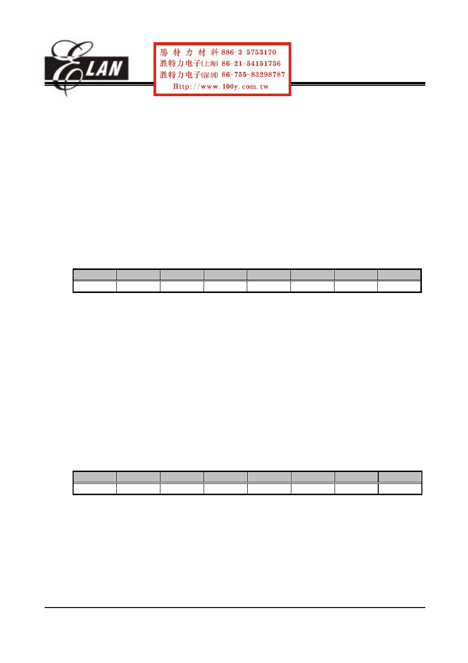 ELANsat Tech OTP ROM EM78P156N User Manual | Page 13 / 57