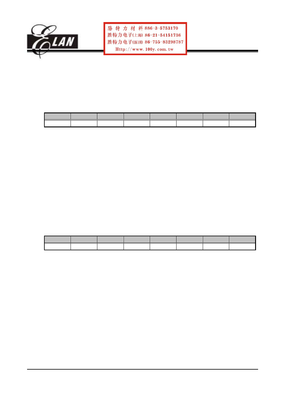 ELANsat Tech OTP ROM EM78P156N User Manual | Page 14 / 57