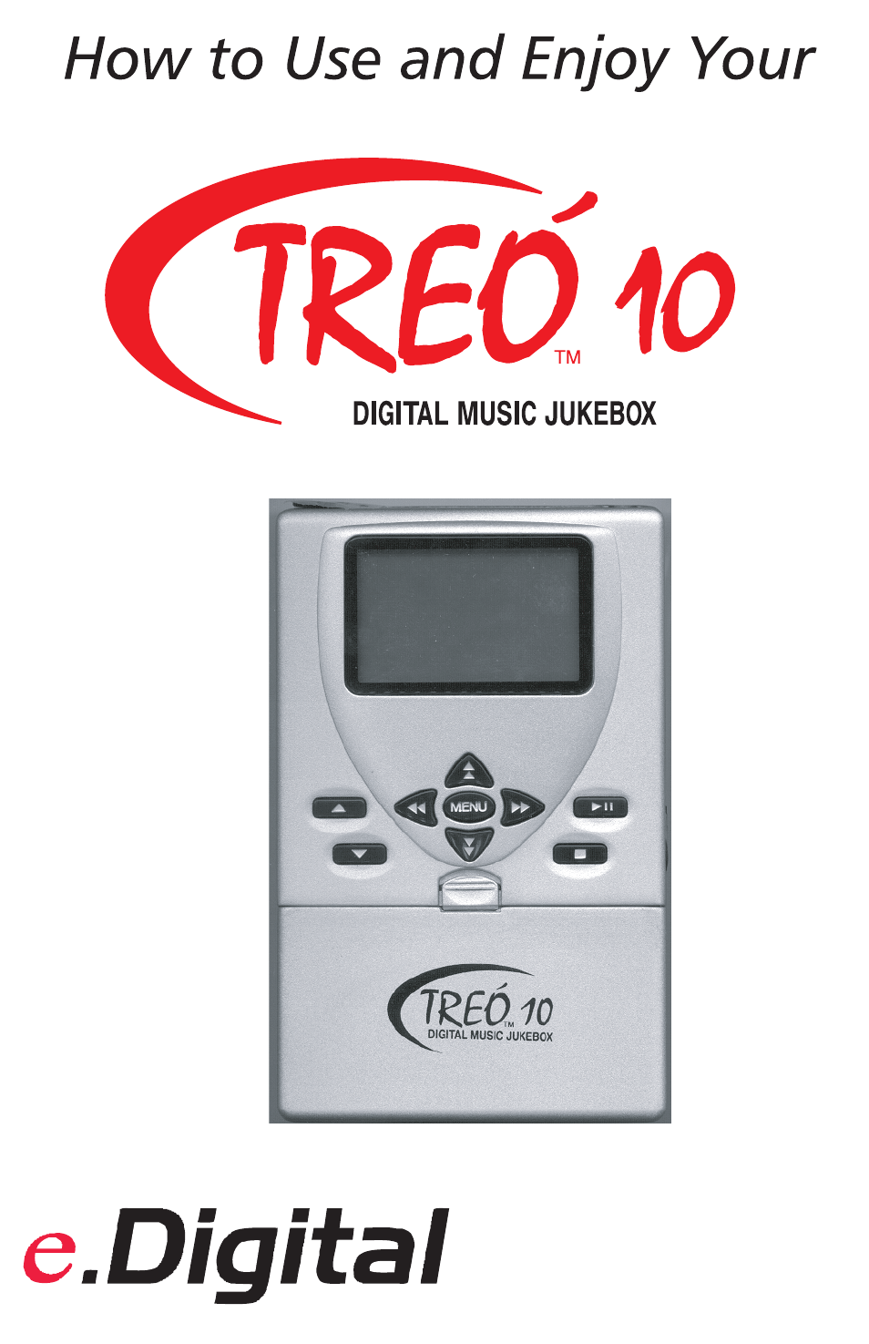 E.Digital Treo 10 User Manual | 64 pages