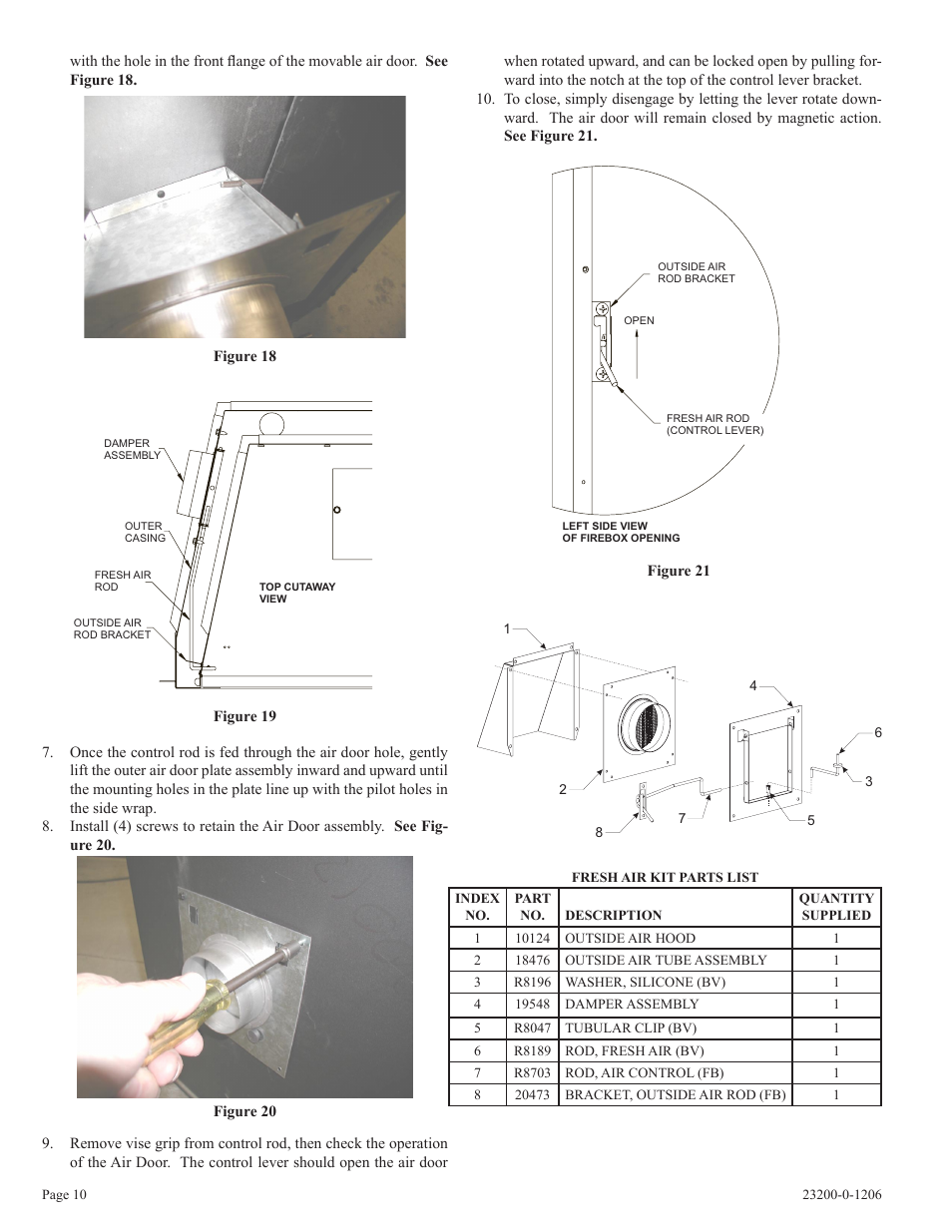 Empire Comfort Systems VFD36FB2DF-1 User Manual | Page 10 / 20