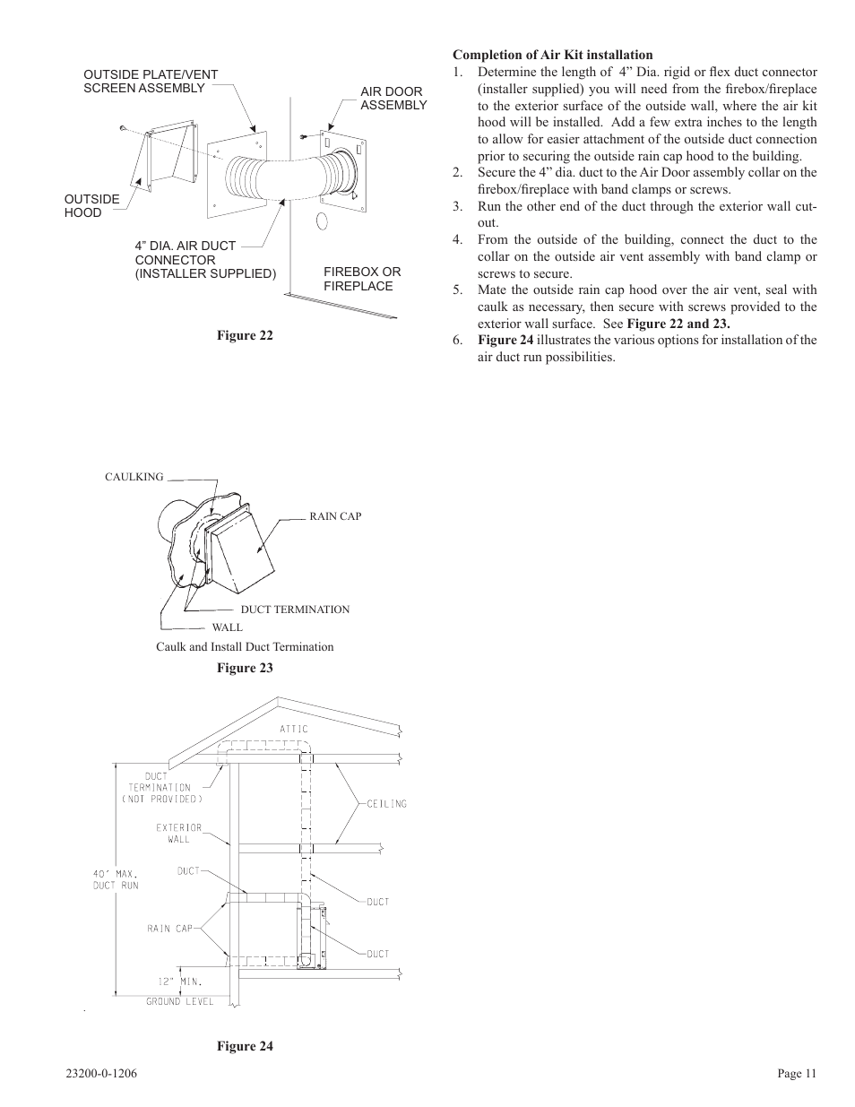 Empire Comfort Systems VFD36FB2DF-1 User Manual | Page 11 / 20
