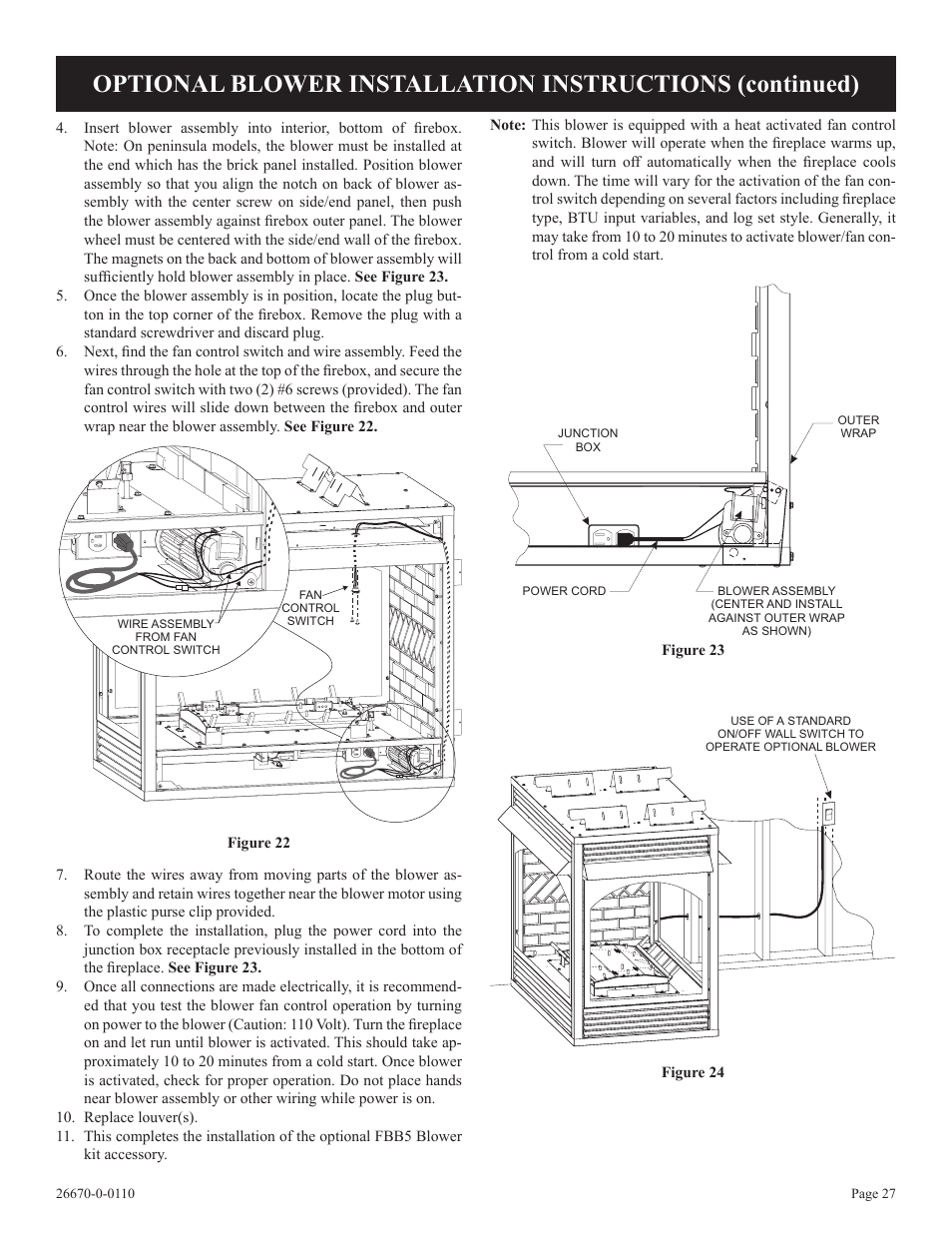 Empire Comfort Systems VFP36SP32EN-2 User Manual | Page 27 / 40