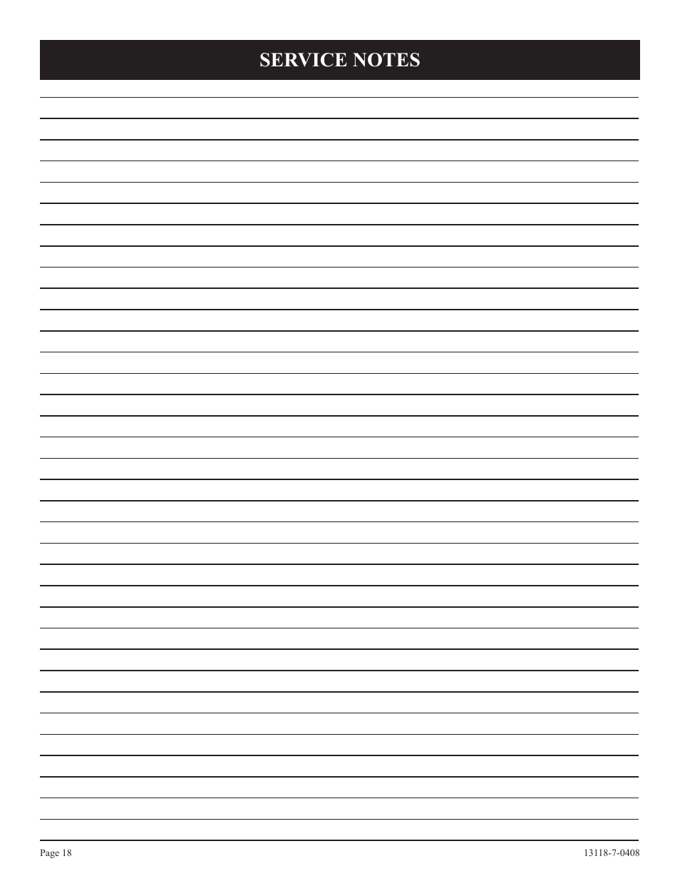 Empire Comfort Systems DV-55T-1 User Manual | Page 18 / 20